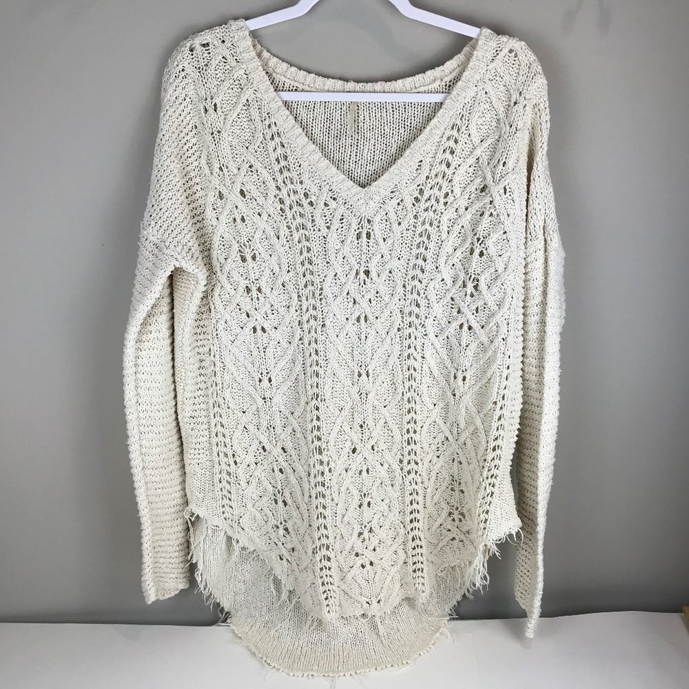 Free People V-neck oversized sweater US M